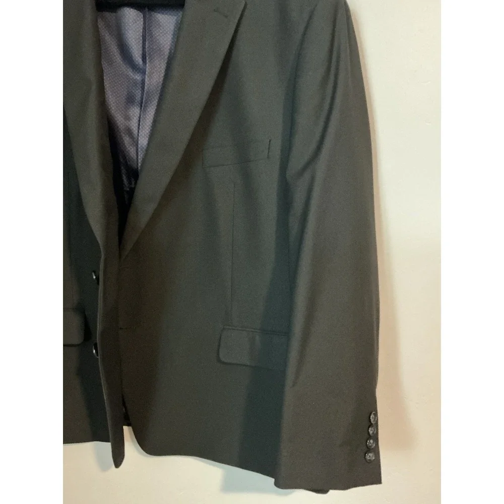 Shaquille O'Neal XLG Mens Stretch Fabric Classic Fit Big & Tall Suit‎ Jacket 54S